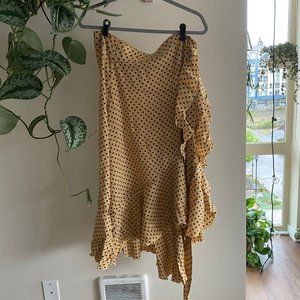 Faithfull the Brand Tramonti Skirt Lula Dot NWT